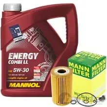Direktkauf MANN ÖLFILTER+MANNOL 5W30 ÖL passend für BMW 3er E36 E46 E30 Z3 E36 316 318i