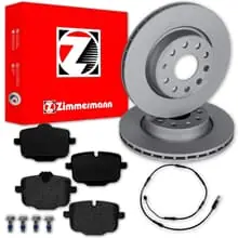 Zimmermann BREMSSCHEIBEN 345mm + BELÄGE HINTEN passend für BMW 5er F11 Touring Rabatt