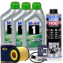 ÖLWECHSEL SET+LIQUI MOLY 2427+MOBIL 5W30 ÖL1.2 FABIA ROOMSTER POLO 6R 9N Solange Der Vorrat Reicht