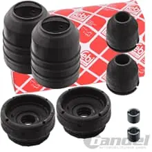 2x FEBI FEDERBEINLAGER DOMLAGER VORNE passend für AUDI 50 VW POLO 86C DERBY Sonderangebot