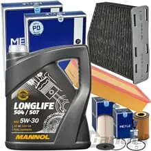 Top-Preis MEYLE FILTERSET+MANNOL 5W30 ÖL für VW TOURAN 1T1 2 TIGUAN 5N GOLF 6 AUDI A3 8P