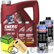 ÖLWECHSELSET+ 5W30 ÖL+LIQUI MOLY 2427 für BUS BULLI VW T5 T6 2.0 TDI 84-140 PS Sonderangebot