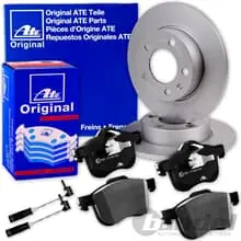 Meistverkauft ATE BREMSSCHEIBEN 278mm + BELÄGE HINTEN für MERCEDES C-KLASSE W202 E-KLASSE W210