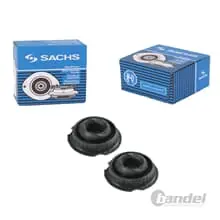 2 SACHS FEDERBEINLAGER DOMLAGER HINTEN HINTERACHSE für AUDI Q7 VW TOUAREG Abverkauf