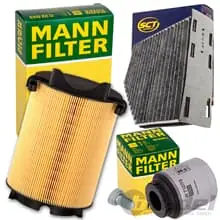 FILTERSET INSPEKTIONSPAKET für 1.4 TFSI TSI PASSAT 3C GOLF 5 6 AUDI A3 8P Neu