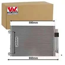 VAN WEZEL Kondensator, Klimaanlage 18005484 Preiswert