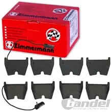 ZIMMERMANN SCHEIBENBREMSBELAG VORNE für AUDI A4 A5 A6 VW PHAETON 3D1 3.0 - 6.0 Beliebt