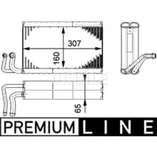 Direkt Vom Hersteller MAHLE VERDAMPFER KLIMAANLAGE KLIMA-KÜHLER AE 68 000P