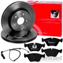 Neuheit brembo BREMSSCHEIBEN + BELÄGE VORNE passend für BMW Z4 E85 E86 nur 3.0 si 265PS