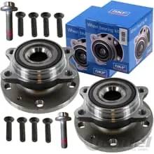 2x SKF RADLAGER HINTEN für AUDI A1 A3 Q3 VW CADDY 4 TOURAN PASSAT 3C GOLF 5 6 Finale Aktion