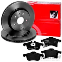 brembo BREMSSCHEIBEN 308mm + BELÄGE VORNE für OPEL MERIVA B Bj. 2010 - 2017 Highlight