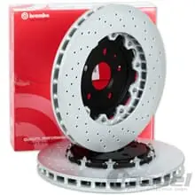 Jetzt Kaufen 2x brembo BREMSSCHEIBEN 355mm VORNE passend für OPEL ASTRA J OPC GTC 2-Teilig
