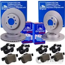 Top-Angebot ATE BREMSSCHEIBEN + BELÄGE VORNE + HINTEN passend für KIA VENGA YN