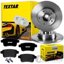 TEXTAR BREMSSCHEIBEN 274mm + BELÄGE HINTEN passend für MERCEDES CITAN W415 Bestseller