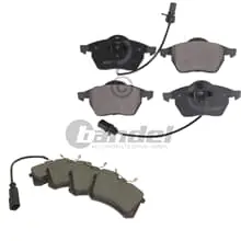 Preiswert BREMSBELÄGE BREMSKLÖTZE VORNE + HINTEN für VW SHARAN OPEL ZAFIRA SEAT ALHAMBRA