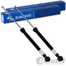 2x SACHS STOßDÄMPFER HINTEN passend für VW POLO 9N 6R1 6C1 AB BJ 2001 Günstig