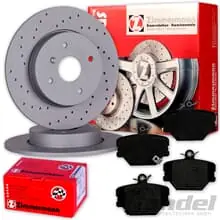 Top-Seller Zimmermann SPORT BREMSSCHEIBEN + BELÄGE VORNE passend für SMART 450 452 FORTWO