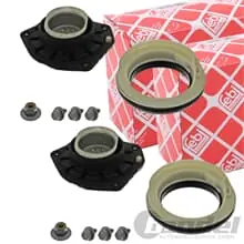 2x FEBI FEDERBEINLAGER VORDERACHSE passend für RENAULT MEGANE 2 GRAND / SCENIC 2 Top-Seller
