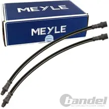 Zertifiziert 2x MEYLE BREMSSCHLAUCH VORNE für MERCEDES 190er W201 W123 W124 E+S-KLASSE W126