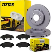 TEXTAR BREMSSCHEIBEN 258mm + BELÄGE VORNE passend für HONDA JAZZ II 2 GD Highlight