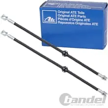 2x ATE BREMSSCHLAUCH HINTERACHSE PASSEND FÜR MINI R50 R53 Neu