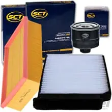 Abverkauf INSPEKTIONSPAKET FILTERSET passend für RENAULT CLIO 3 NISSAN NV200 MICRA 3 NOTE