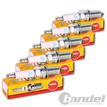 5x NGK ZÜNDKERZE BPR6EIX 6637 5 Zylinder-Motoren KOMPLETT-SET Sonderaktion