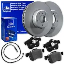 ATE BREMSSCHEIBEN 345mm CERAMIC BELÄGE HINTEN passend für BMW 5er E60 6 E63 E64 Solange Der Vorrat Reicht