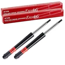 2x KYB EXCEL-G STOSSDÄMPFER HINTEN L+R für TOYOTA YARIS KASTEN DAIHATSU CHARADE Schneller Versand
