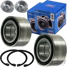 2x SKF RADLAGER-SATZ VORNE für MERCEDES M-KLASSE W164 R-KLASSE W251, V251 Neuheit
