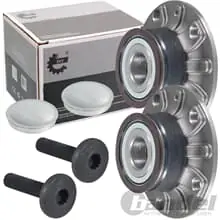 2x SKV RADNABE HINTEN für AUDI A3 8P VW GOLF 5 6 7 PLUS JETTA 4 SEAT LEON ALTEA Direkt Vom Hersteller