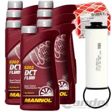Direkt Vom Hersteller FEBI ÖLFILTER + 7L DCT GETRIEBEÖL passend für AUDI 7-Gang DSG S-Tronic DL501