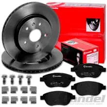 brembo BREMSSCHEIBEN + BELÄGE VORNE passend für CITROEN C3 II + C3 PICASSO + DS3 Beliebt
