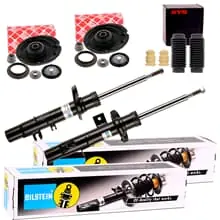 2x BILSTEIN B4 STOSSDÄMPFER + FEBI DOMLAGER VORNE passend für PEUGEOT 1007 Letzte Chance
