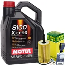 MANN ÖLFILTER+5L 5w40 für CITROEN C2 C3 BERLINGO PEUGEOT 106 206 306 307 PARTNER Jetzt Kaufen