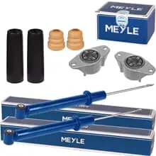 2x MEYLE GASDRUCK STOßDÄMPFER + DOMLAGER HINTEN passend für MAZDA 5 (CR19 CW) Aktuell