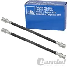 Neu Im Sortiment 2x ATE BREMSSCHLAUCH HA für PORSCHE 914 VW KAEFER KARMANN GHIA 181 1500,1600 T2