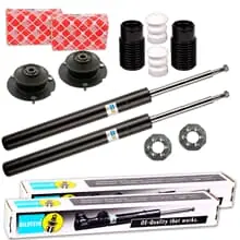 2x BILSTEIN B4 GAS STOSSDÄMPFER + FEBI DOMLAGER VORNE passend für BMW 3er E30 Garantierte Lieferung