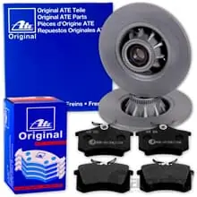 Neue Kollektion ATE BREMSSCHEIBEN 249mm + BELÄGE für HINTEN CITROEN C4 II + DS4 + CROSSBACK