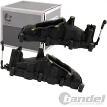 Garantierte Lieferung 2x ANSAUGBRÜCKE SAUGROHR LINKS RECHTS für AUDI A4/6/8 Q7 VW TOUAREG 2.7-3.0 TDI