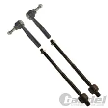 2x SPURSTANGENKOPF + 2x AXIALGELENK VORDERACHSE LINKS+RECHTS für OPEL VECTRA C Rabatt