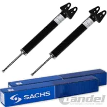2x SACHS GASDRUCK STOßDÄMPFER HINTERACHSE passend für MERCEDES M-KLASSE ML W164 Neue Ware