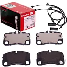 BREMBO BREMSBELÄGE + WARNKONTAKTE HINTEN passend für PORSCHE 911 997 Angebot