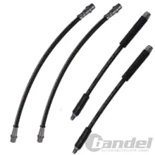 Knallerangebot 4x BREMSSCHLAUCH / BREMSSCHLÄUCHE KOMPLETT passend für MERCEDES A-KLASSE W168