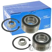 Aktuell 2x SKF RADLAGERSATZ HINTEN passend für BMW 3er E36 E46 7er E38 8er E31 X3 E83