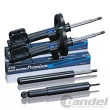 Top-Angebot 2 KYB PREMIUM STOSSDÄMPFER VORNE für VW GOLF 1 + CABRIO CADDY SCIROCCO