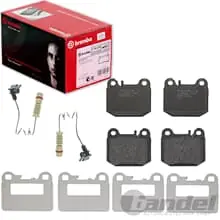 brembo BREMSBELÄGE HINTEN passend für MERCEDES M-KLASSE W163 Angebot