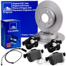 ATE BREMSSCHEIBEN 280mm + CERAMIC BELÄGE HINTEN passend für BMW 3er E46 316/318i Top-Seller