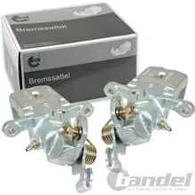 2x BREMSSATTEL HINTEN LINKS RECHTS passend für HYUNDAI COUPE ELANTRA KIA CERATO Billig