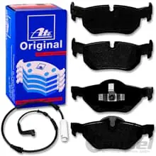 Sichere Zahlung ATE BREMSBELÄGE + WK HINTEN passend für BMW 1er E81 E87 E88 3er E90 E91 E92 E93